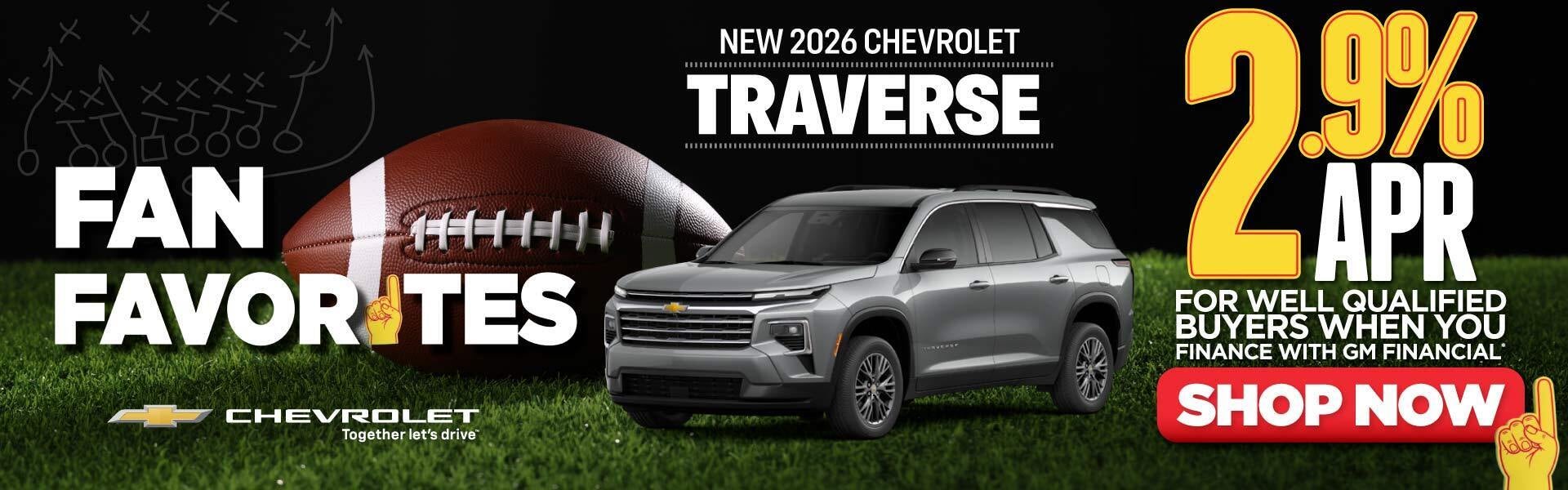 New Chevrolet Models	No Monthly Payments until 2027*